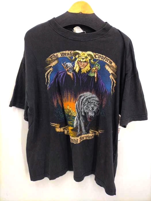 USED古着(ユーズドフルギ) 90S ZIP IT THE WEAK CONORM Tシャツ メンズ 表記無