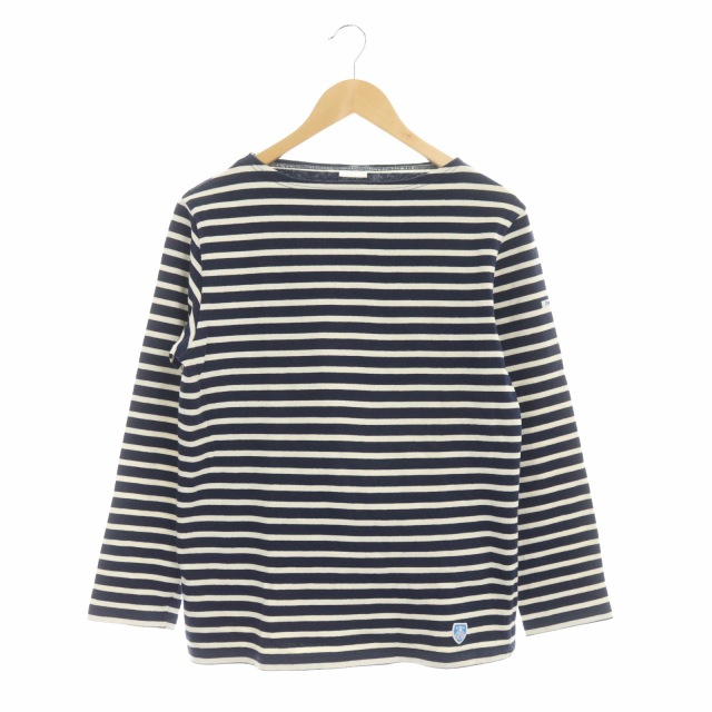 ORCIVAL(オーチバル) オーチバル ORCIVAL オーシバル バスクシャツ Tシャツ カットソー ロンT ロンティー 長袖 ボーダー 3 紺 白 ネイビー ホワイト /HS メンズ メンズ  3（日本サイズL相当）