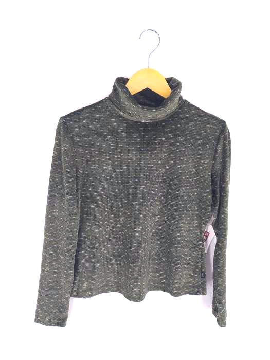 CALVIN KLEIN(カルバンクライン) ベロアハイネックカットソー レディース import：M