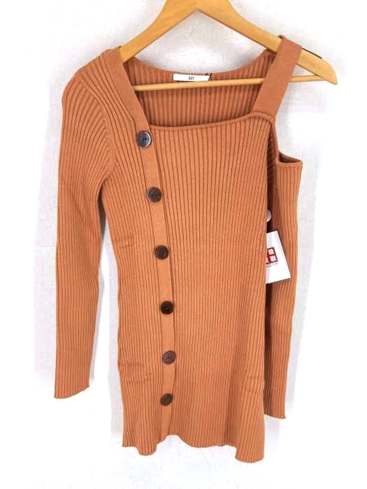 SLY(スライ) ASYMMETRY SHOULDER TOPS レディース  FREE