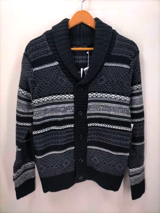 アズールバイマウジー AZUL by moussy NATIVE SHAWL CARDIGAN メンズ  S