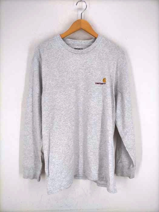 Carhartt WIP(カーハートワークインプログレス) L/S AMERICAN SCRIPT T-SHIRT メンズ JPN：XL