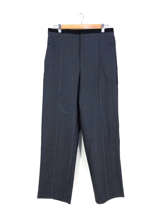 Maison Margiela(メゾンマルジェラ) Wool Pants 千鳥格子チェック柄ステッチパンツ レディース EUR：40-42