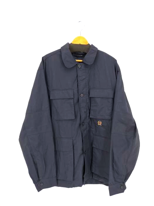TOMMY HILFIGER(トミーヒルフィガー) ワンポイント刺繍 ナイロン カバーオール メンズ import:XL