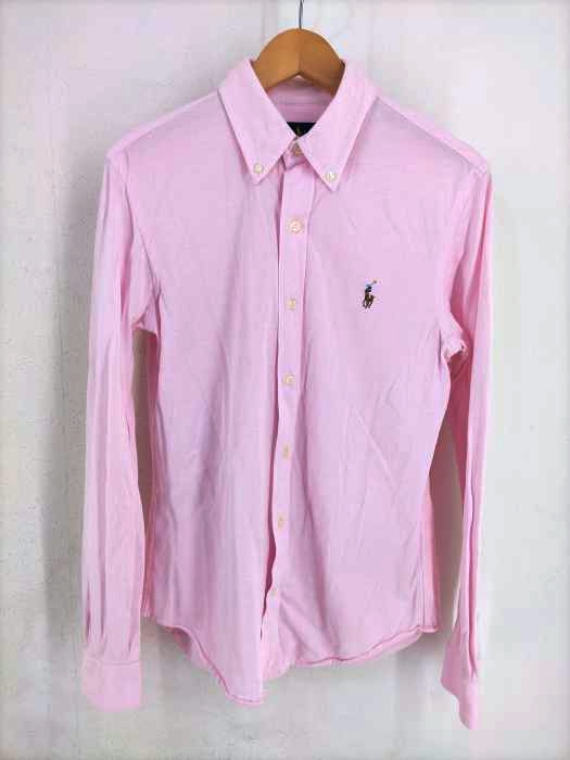 ラルフローレン RALPH LAUREN KNIT OXFORD ニットオックスフォード ボタンダウンシャツ メンズ JPN：S