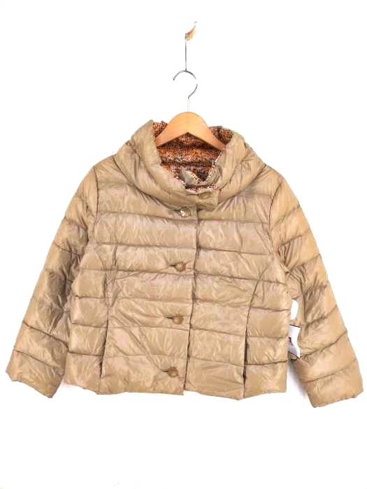 ドゥクラッセ DoCLASSE ハイネックダウンショートジャケット レディース JPN：XXL