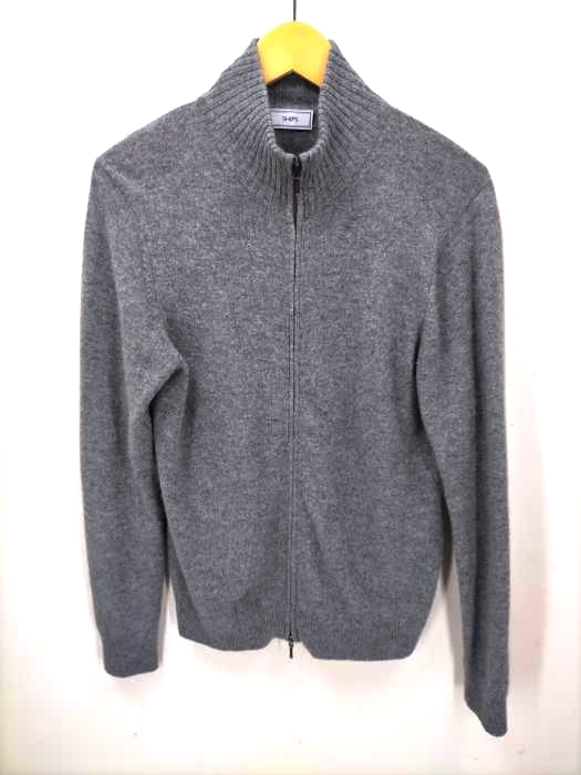 シップス SHIPS カシミヤ ジップアップカーディガン メンズ JPN：M