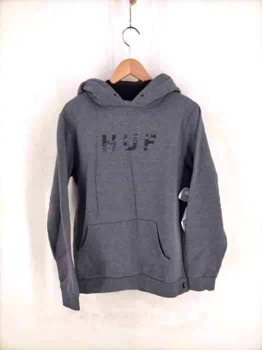 ハフ HUF ロゴプリント パーカースウェット メンズ JPN：S