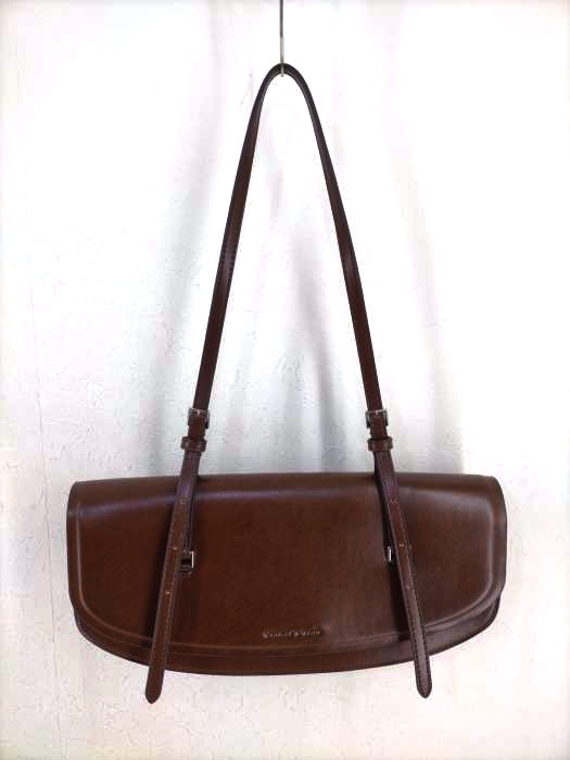 チャールズキース CHARLES & KEITH Elongated Saddle Bag レディース 表記無