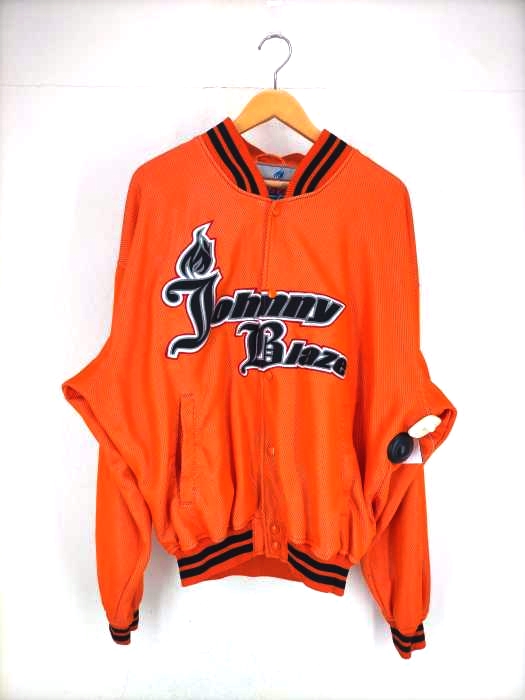 ユーズドフルギ USED古着 {{johnny blaze}}メッシュスタジャン メンズ  xxl