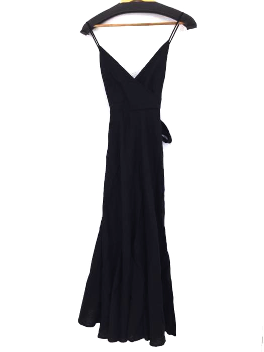 ZARA(ザラ) RUSTIC DRESS WITH BOW レディース import:XS