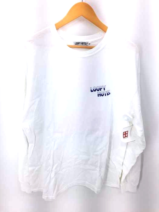 LOOPY HOTEL(ルーピーホテル) バックプリントロングスリーブTシャツ メンズ JPN：XL