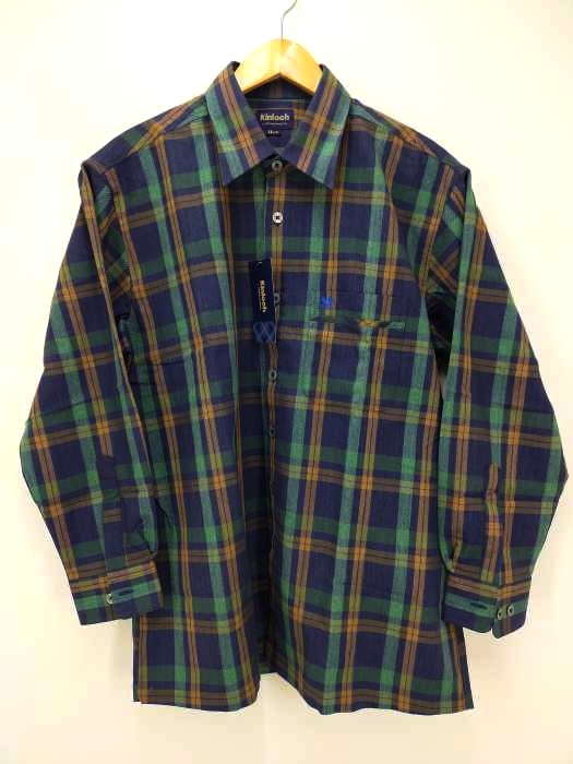 KINLOCH ANDERSON(キンロックバイキンロックアンダーソン) チェックシャツ メンズ LL