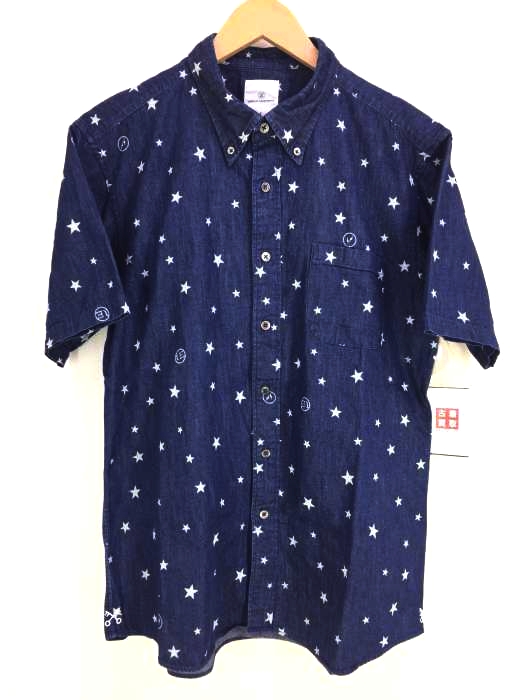 uniform experiment(ユニフォームエクスペリメント) S/S STAR PRINT COTTON CHAMBRAY メンズ  4