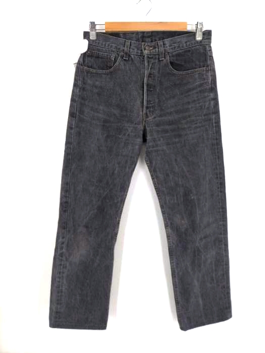 Levis(リーバイス) 80S 501 BLACK JEANS  MADE IN USA ブラックデニムパンツ メンズ  W31 L32