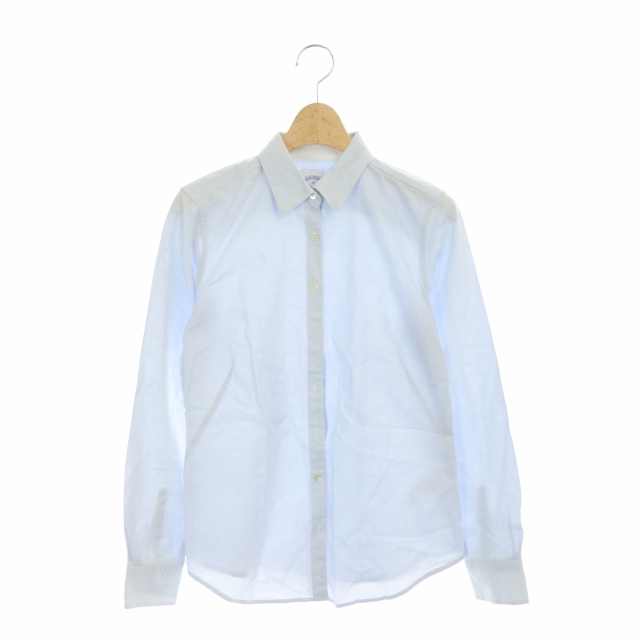 BROOKS BROTHERS(ブルックスブラザーズ) シャツ ブラウス 長袖 近年モデル 2P 水色 ライトブルー /AA レディース  2P
