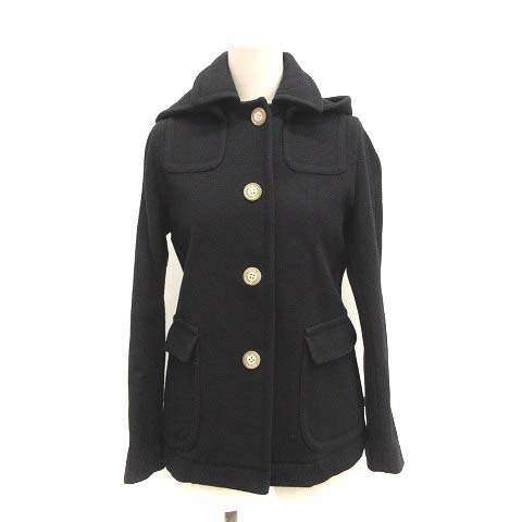 Traditional Weatherwear(トラディショナルウェザーウェア) コート ショート フード ウール混 レディース  32（日本サイズXS相当）