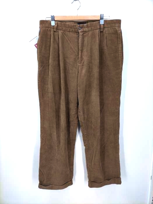 ドッカーズ DOCKERS 90~00S 太畝コーデュロイ2タックワイドパンツ メンズ 33inch
