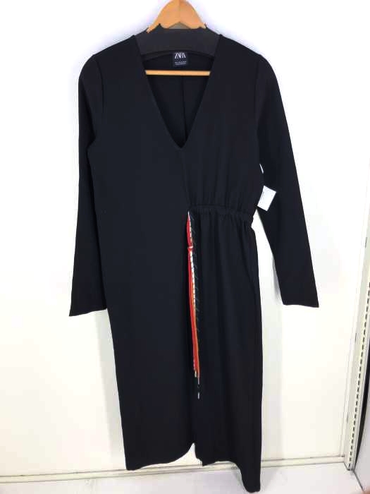 ZARA(ザラ) アシンメトリーワンピース レディース import：S