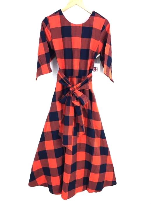 moussy(マウジー) BLOCK CHECK DRESS レディース  1