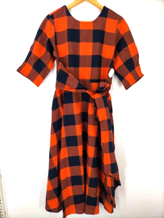 moussy(マウジー) BLOCK CHECK DRESS レディース  1