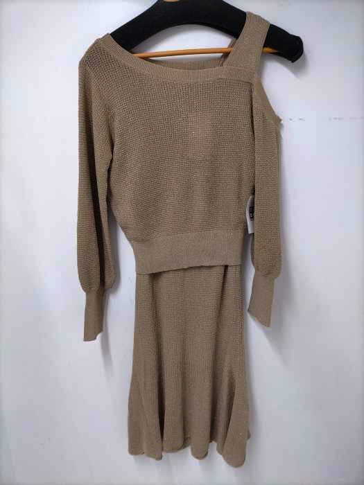 rienda(リエンダ) アシンメトリーグリッターKnit SET UP レディース  FREE