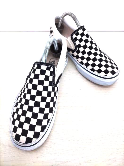 VANS(バンズ) SLIP ON スリッポン チェッカー メンズ JPN：26