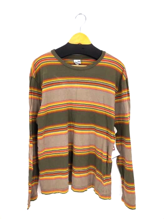 OLD NAVY(オールドネイビー) 00S ボーダーL/Sカットソー メンズ import：L