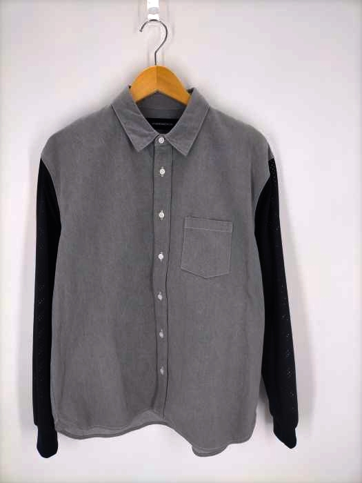 PHENOMENON(フェノメノン) 14SS 袖メッシュデニムシャツ メンズ JPN：M