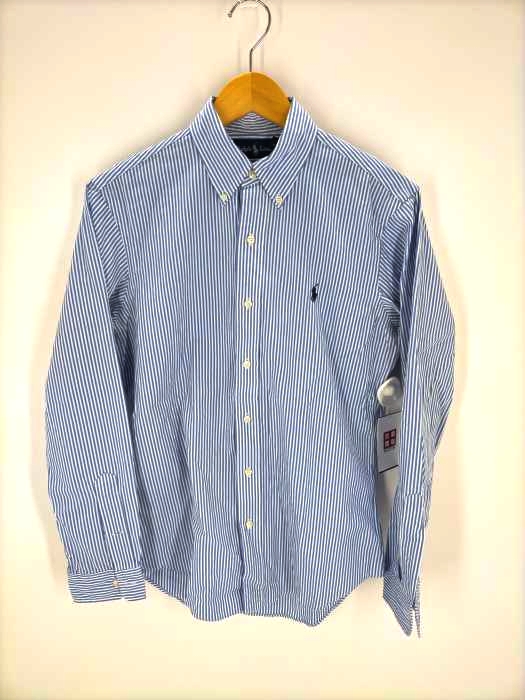RALPH LAUREN(ラルフローレン) custom fit  ボタンダウンストライプシャツ メンズ import：S