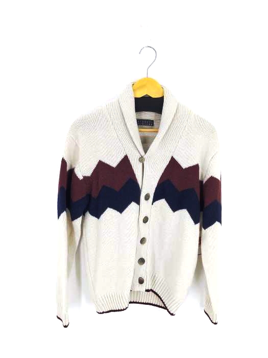 BARNEYS NEWYORK(バーニーズニューヨーク) イタリア製 ニットショールカラーカーディガン メンズ import：M