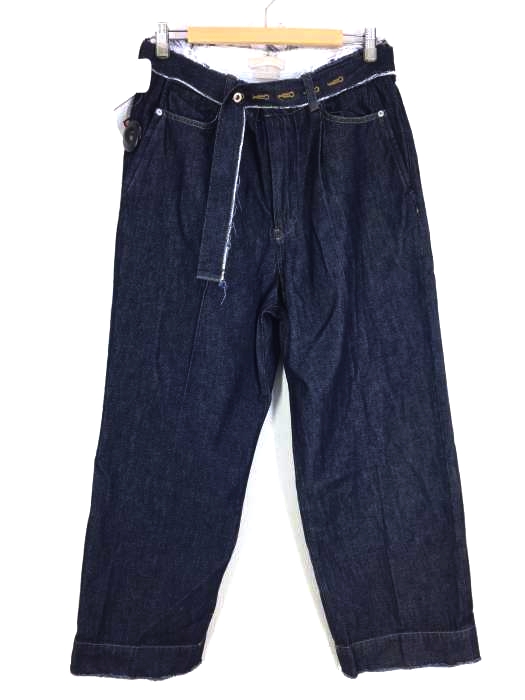 YOKE(ヨーク) CUT WIDE-LEGGED DENIM TROUSERS メンズ  2