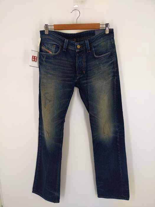 ディーゼル DIESEL ヴィンテージ加工 ストレートデニムパンツ メンズ 31inch