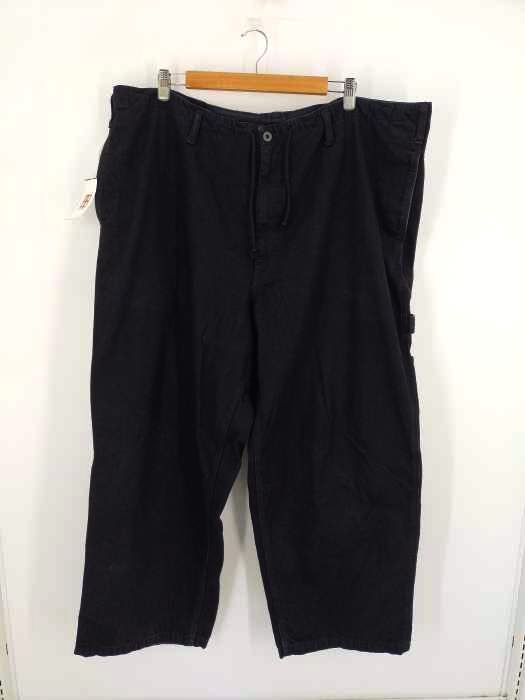 BLACK Scandal Yohji Yamamoto(ブラックスキャンダルヨウジヤマモト) BLACK DENIM PAINTER PANTS メンズ JPN：3