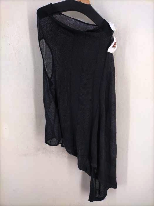 ヨウジヤマモト Yohji Yamamoto アシンメトリーリネンニットワンピース レディース JPN：2