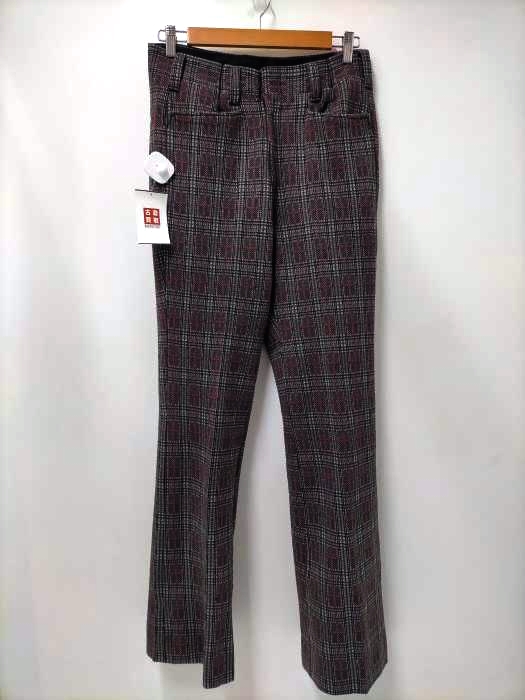 ユーズドフルギ USED古着 70-80s フレアチェックスラックス SCOVILL ZIPPER  メンズ ONE SIZE