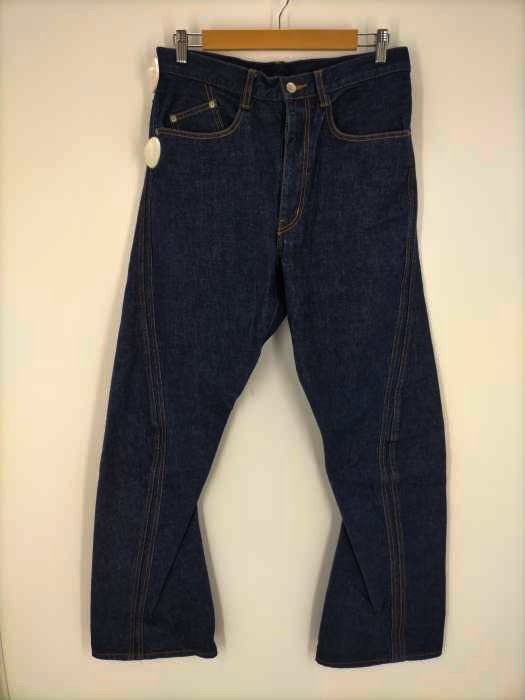 ネヴァーフォーゲット NVRFRGT 3D TWISTED JEANS メンズ JPN：2