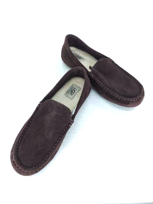 アグ UGG ALDER ボア スエード モカシン  メンズ JPN：27