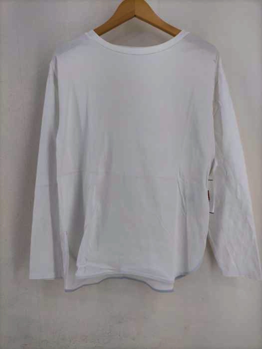 ナチュラルビューティーベーシック NATURAL BEAUTY BASIC ラウンドヘムロンTシャツ レディース JPN：M