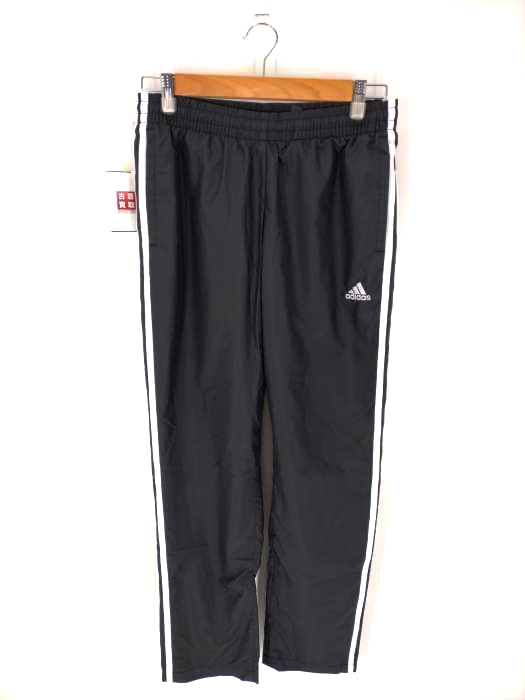アディダス adidas ESSENTIALS 3ストライプス ウインドパンツ 裏起毛 レディース  M