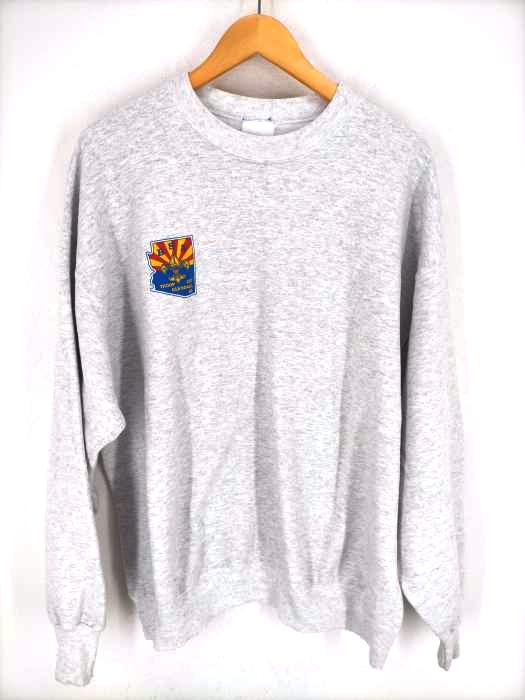 ヘインズ Hanes 90S  プリントクルーネックスウェット メンズ  無