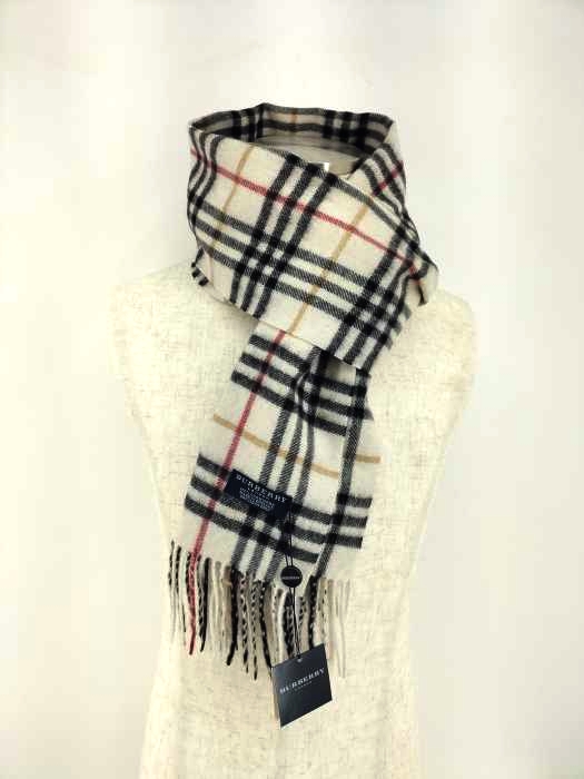バーバリーロンドン BURBERRY LONDON カシミヤ100% マフラー メンズ 表記無