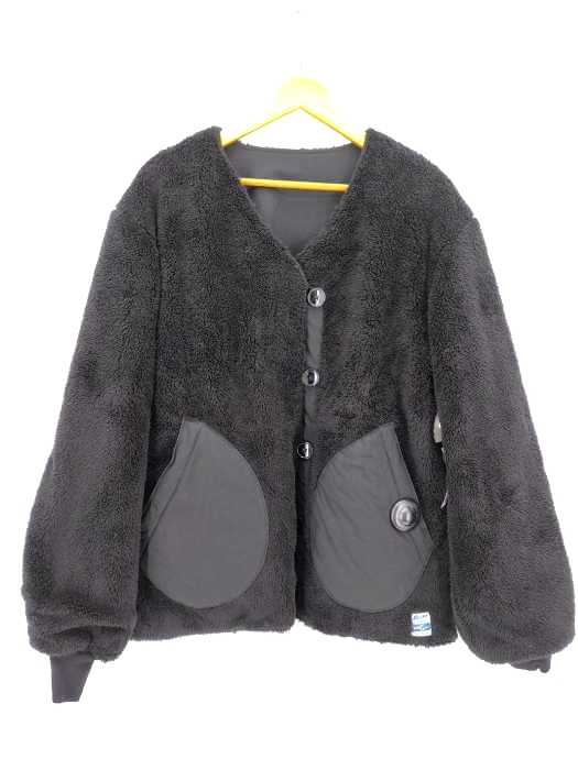 ジャーナルスタンダードレリューム JOURNAL STANDARD relume ARMY TWILL  別注 リバーシブル ノーカラーブルゾン2 メンズ JPN：L