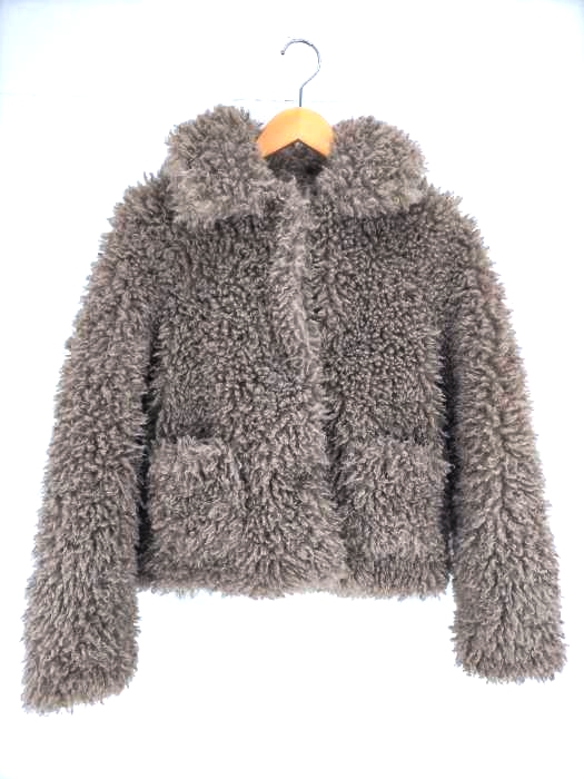 ザラ ZARA エコファーブルゾン レディース JPN：M
