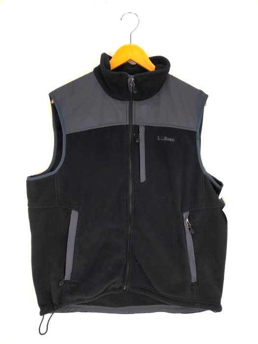 エルエルビーン L.L.Bean Polartec wind pro フリースベスト メンズ JPN：L