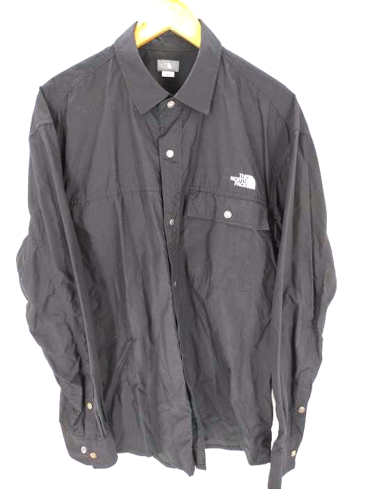 ザノースフェイス THE NORTH FACE L/S Nuptse Shirt ロングスリーブヌプシシャツ メンズ import：XL