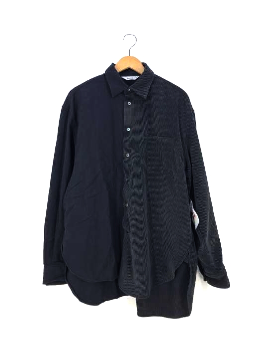 ネーム Name. ASYMMETRIC ROUND CUT SHIRT メンズ  1
