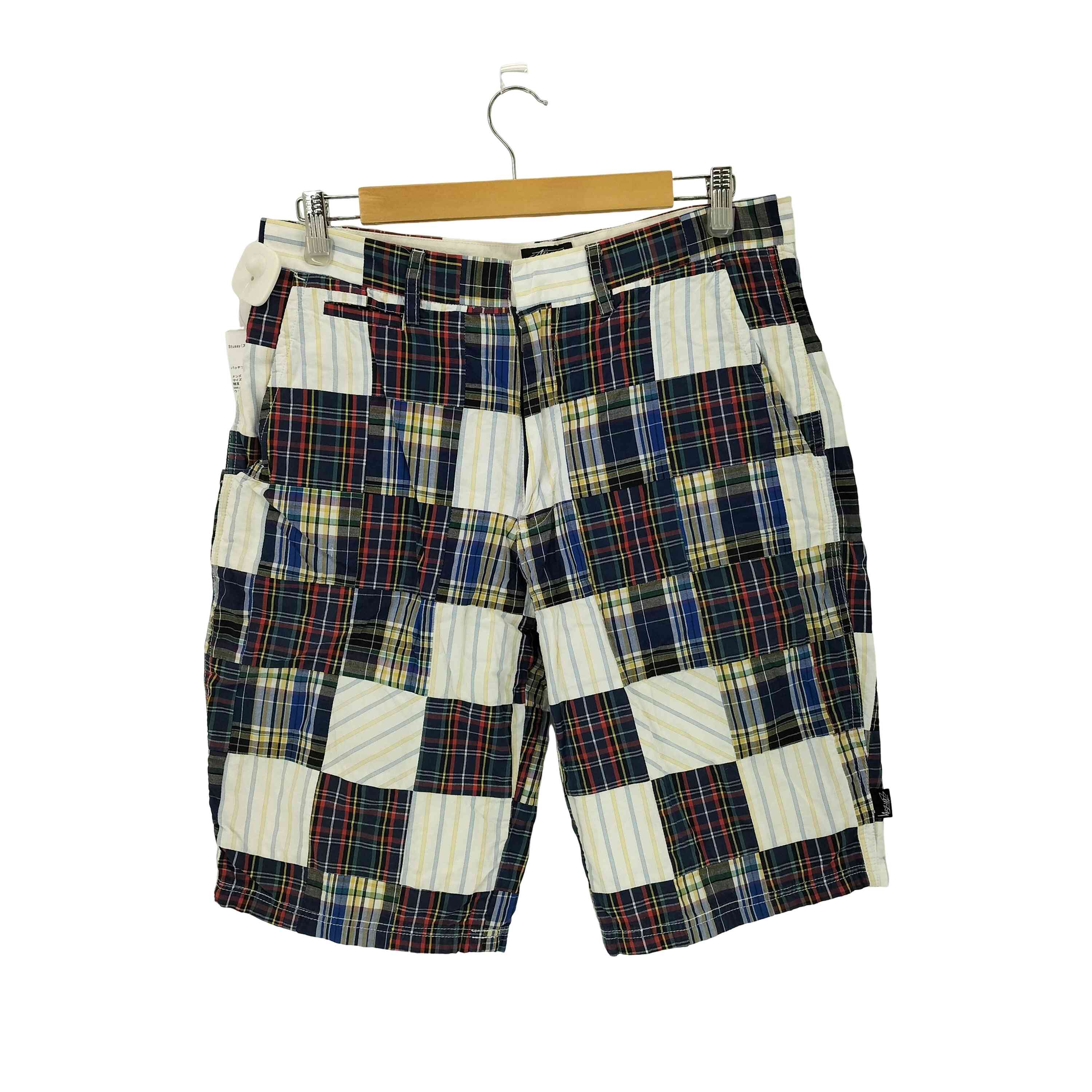 Stussy(ステューシー) パッチワークショーツ メンズ 32【中古】【ブランド古着バズストア】