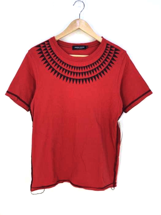 UNDER COVER(アンダーカバー) 復刻 03SS scab期 瘡蓋期 GIZ柄プリントTシャツ メンズ トップス Tシャツ・カットソー