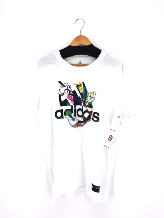 adidas(アディダス) グラフィックプリント クルーネックTシャツ メンズ  2XO